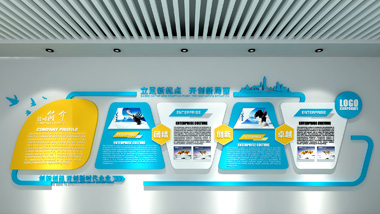 辦公室文化墻裝修，按著幾個步驟做，老板準滿意